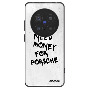 Picasee Vivo X200 Pro Hülle - Schwarzes Silikon - White Dollar