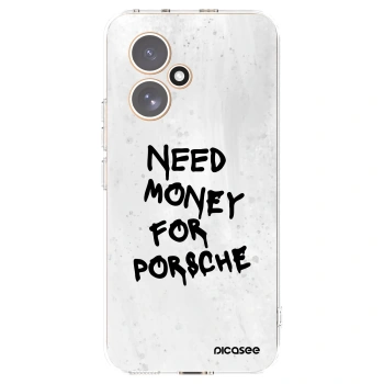 Picasee Honor 400 5G Hülle - Transparentes Silikon - White Dollar
