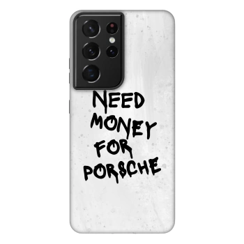 Hülle für Samsung Galaxy S21 Ultra 5G G998B - White Dollar