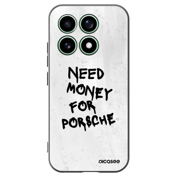 Picasee Xiaomi 17 Hülle - Schwarzes Silikon - White Dollar