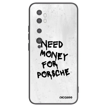 Picasee Xiaomi Mi Note 10 (Pro) Hülle - Schwarzes Silikon - White Dollar