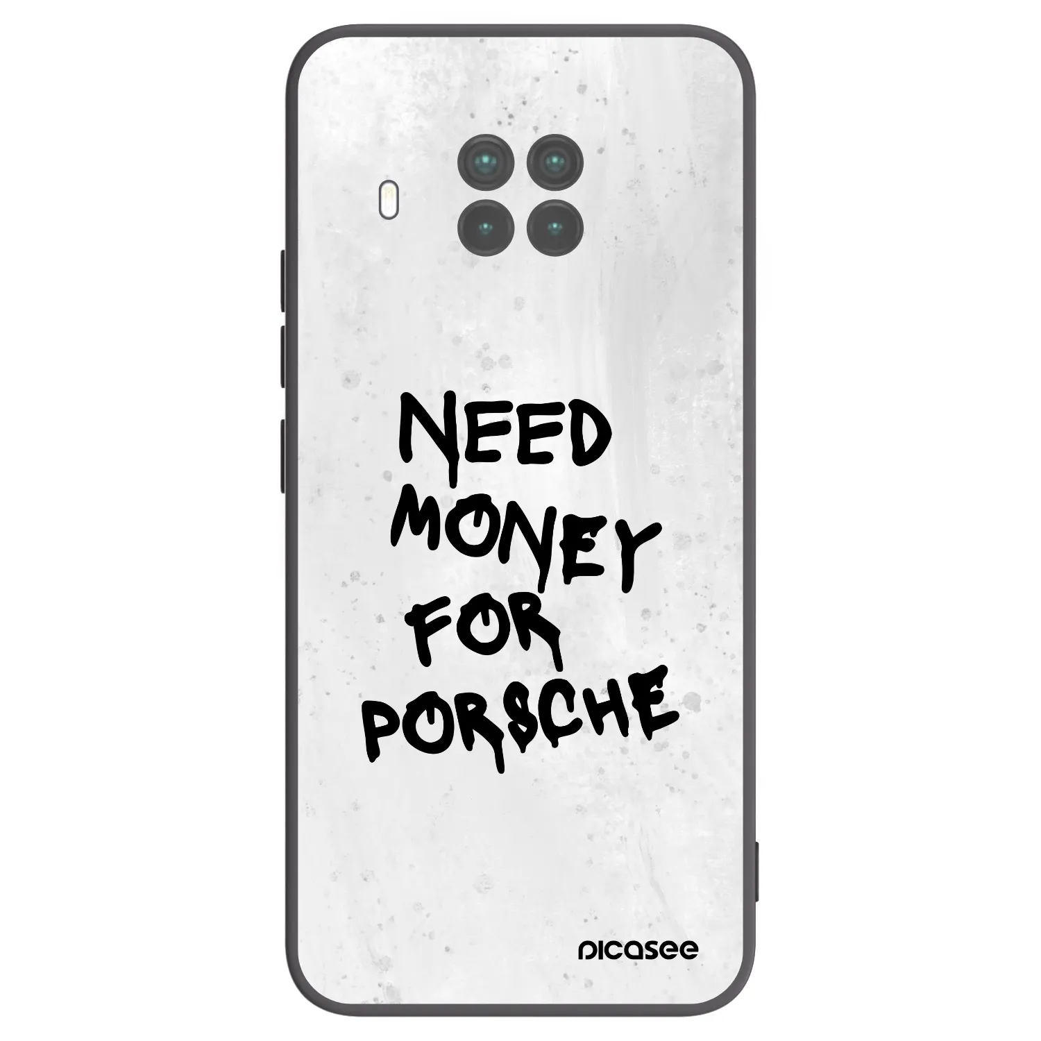 Picasee Xiaomi Mi 10T Lite Hülle - Schwarzes Silikon - White Dollar