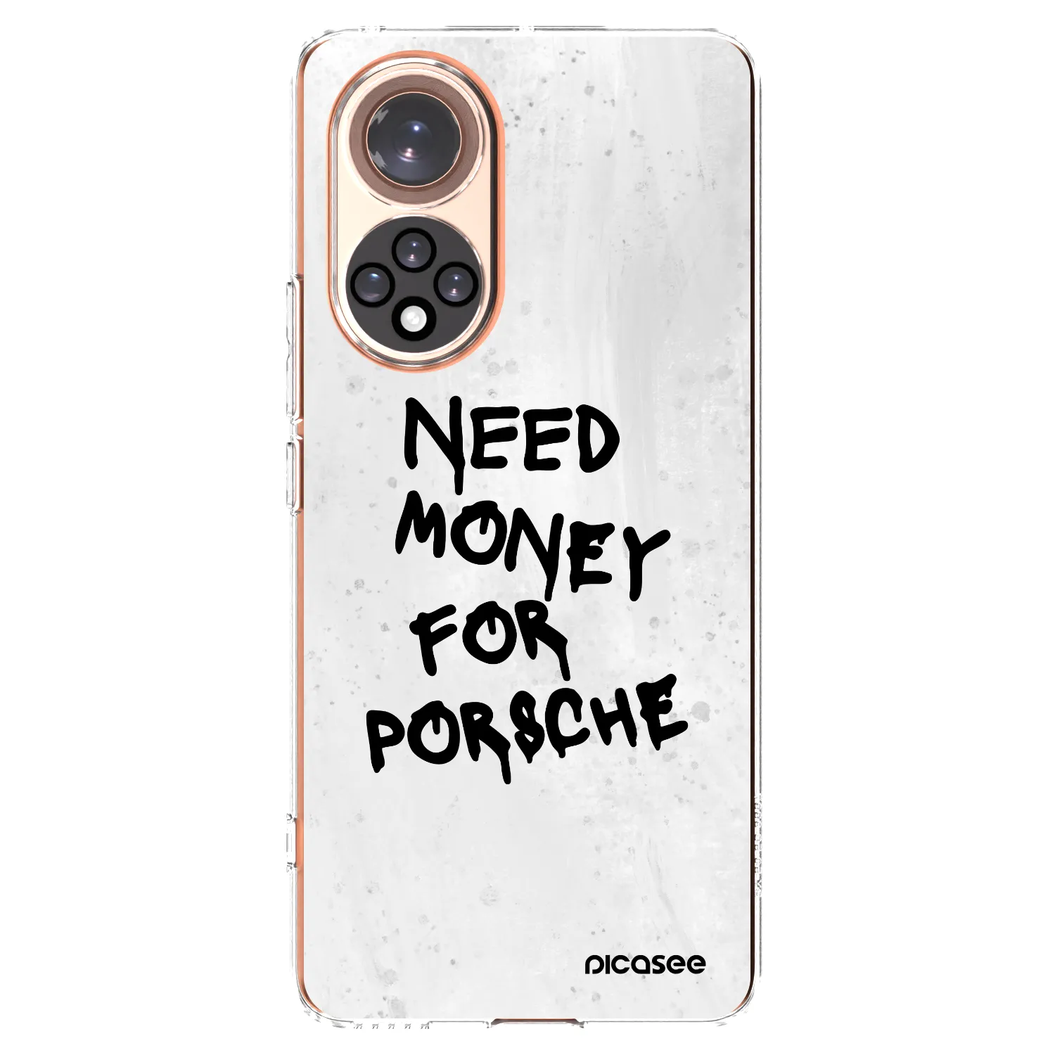 Picasee Huawei Nova 9 Hülle - Transparentes Silikon - White Dollar