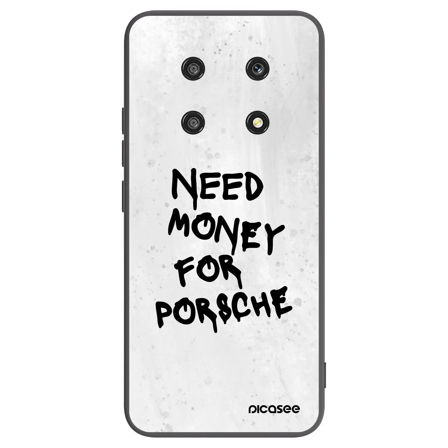 Picasee Honor Magic4 Lite 5G Hülle - Schwarzes Silikon - White Dollar