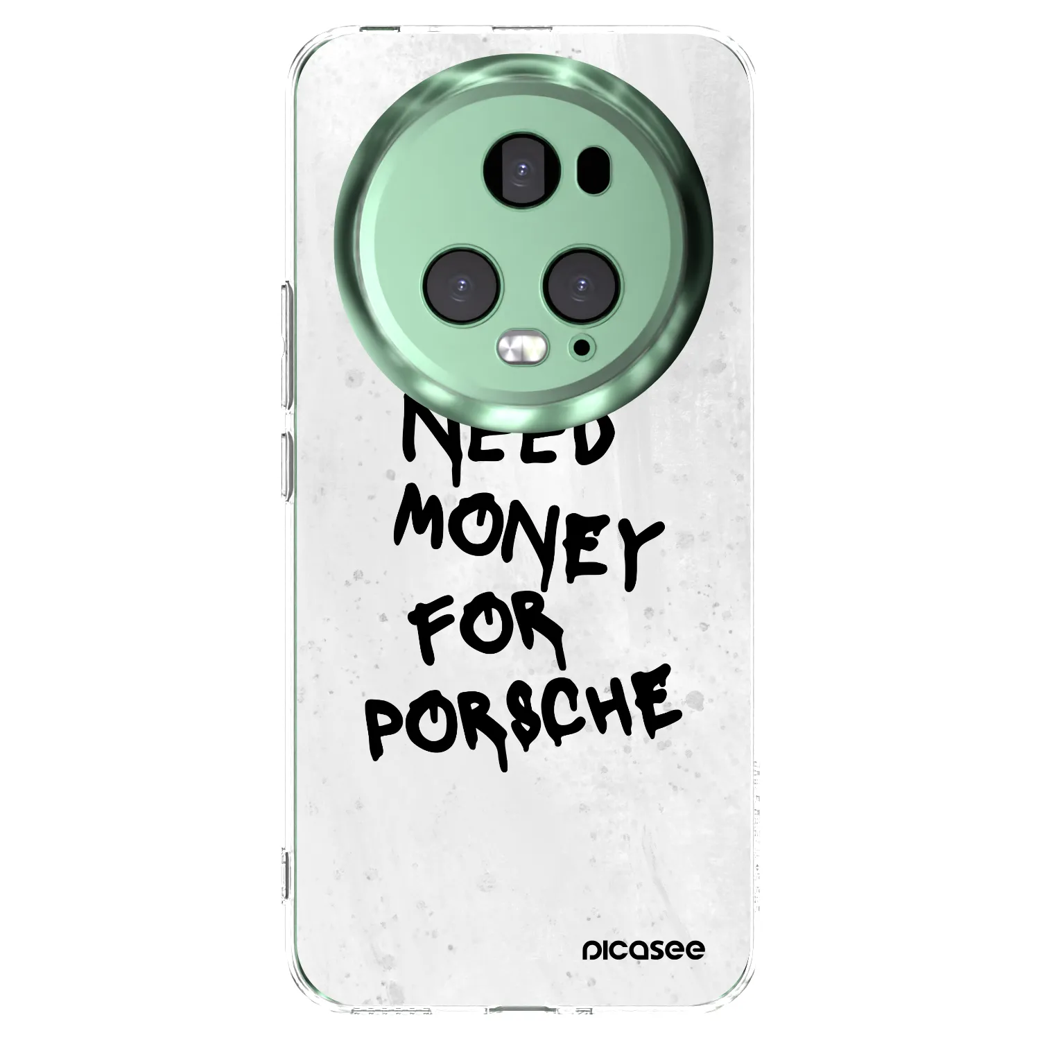Picasee Honor Magic5 Pro Hülle - Transparentes Silikon - White Dollar