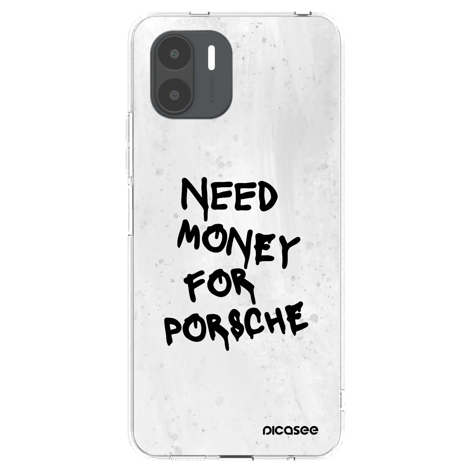 Picasee Xiaomi Redmi A2 Hülle - Transparentes Silikon - White Dollar