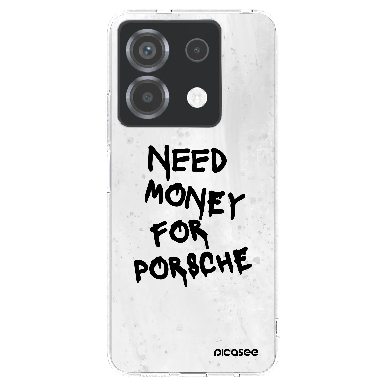 Picasee Xiaomi Poco X6 Hülle - Transparentes Silikon - White Dollar
