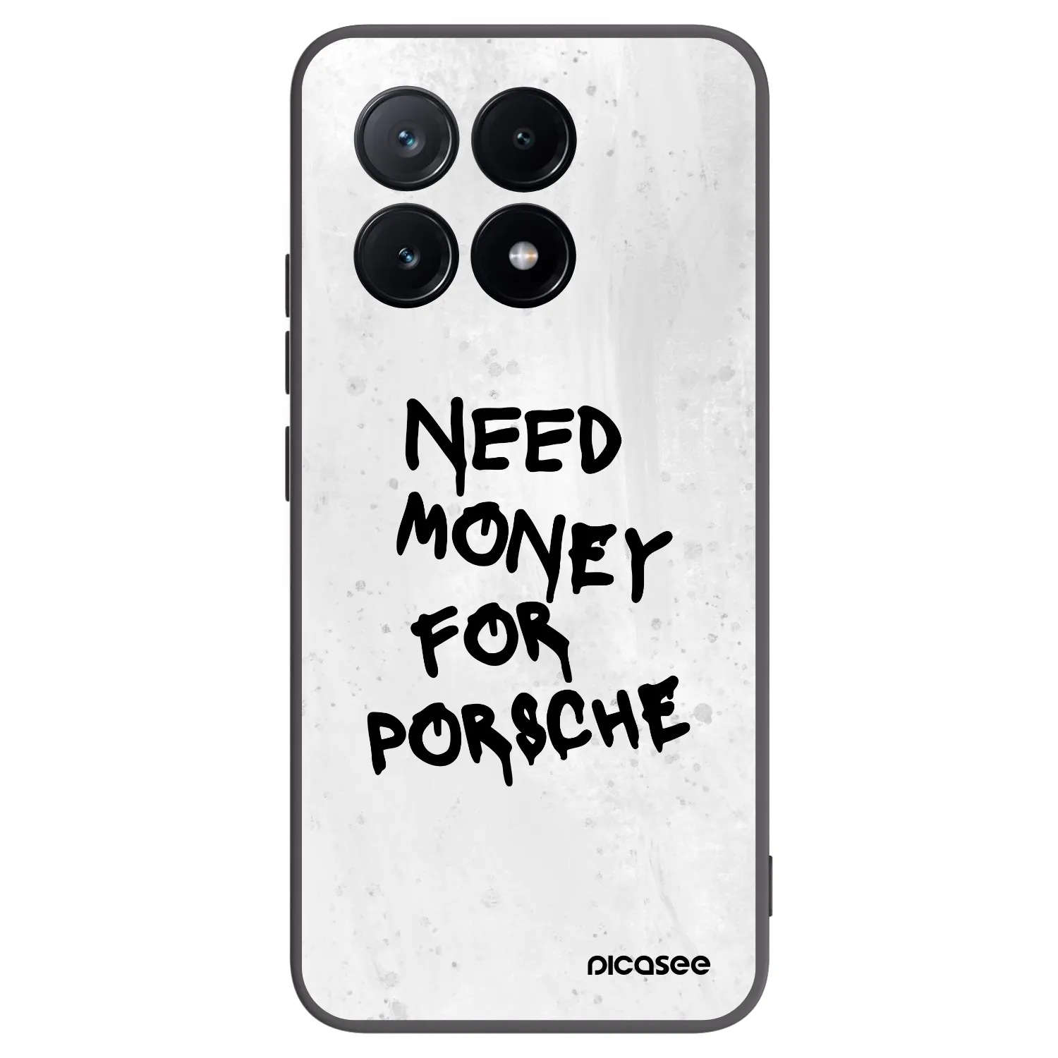 Picasee Xiaomi Poco X6 Pro Hülle - Schwarzes Silikon - White Dollar
