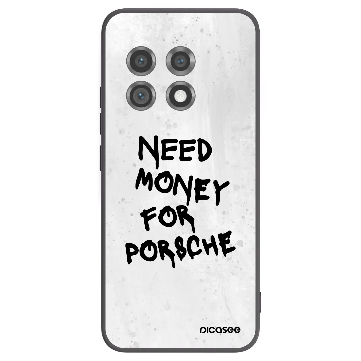 Picasee OnePlus 11 5G Hülle - Schwarzes Silikon - White Dollar