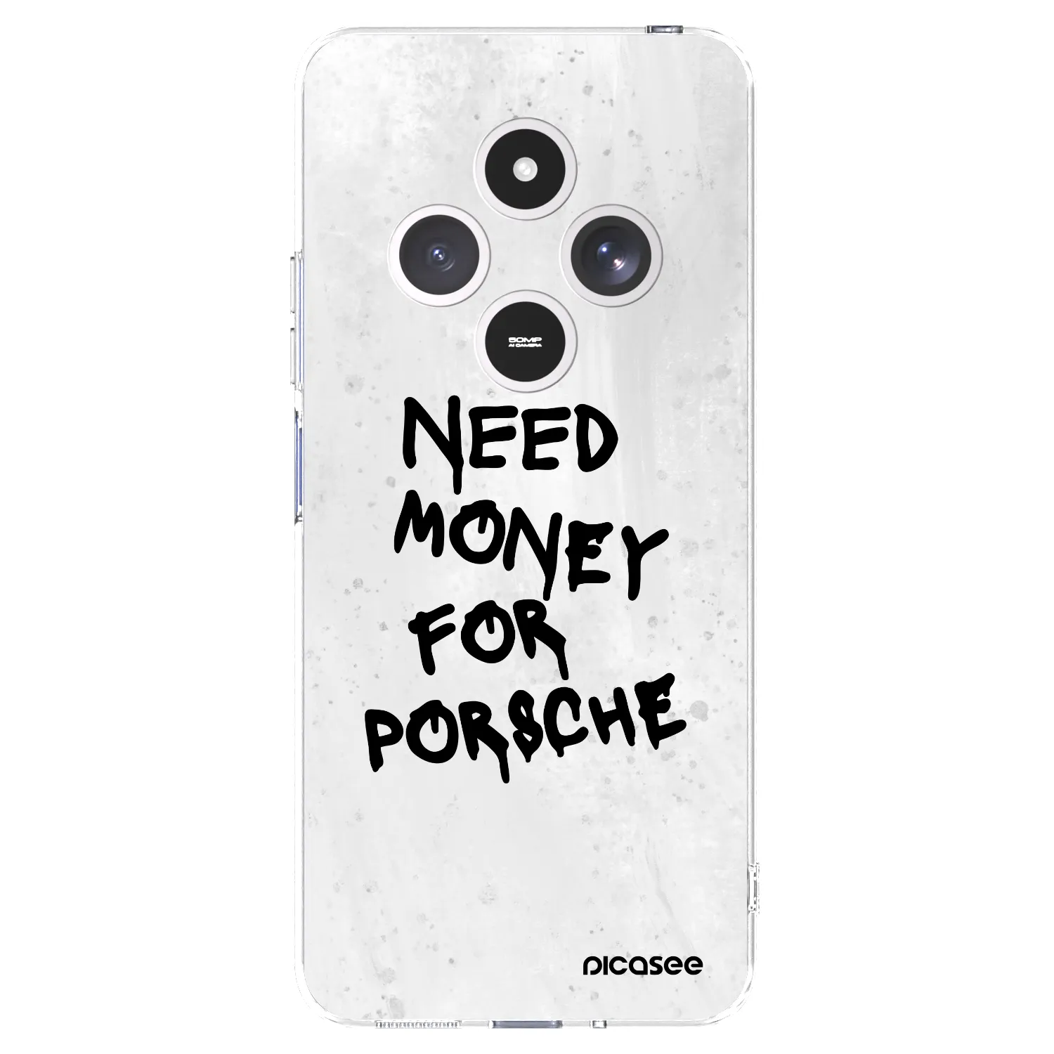 Picasee Xiaomi Redmi 14C Hülle - Transparentes Silikon - White Dollar