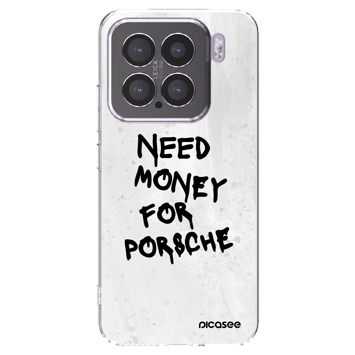 Picasee Xiaomi 15 Hülle - Transparentes Silikon - White Dollar
