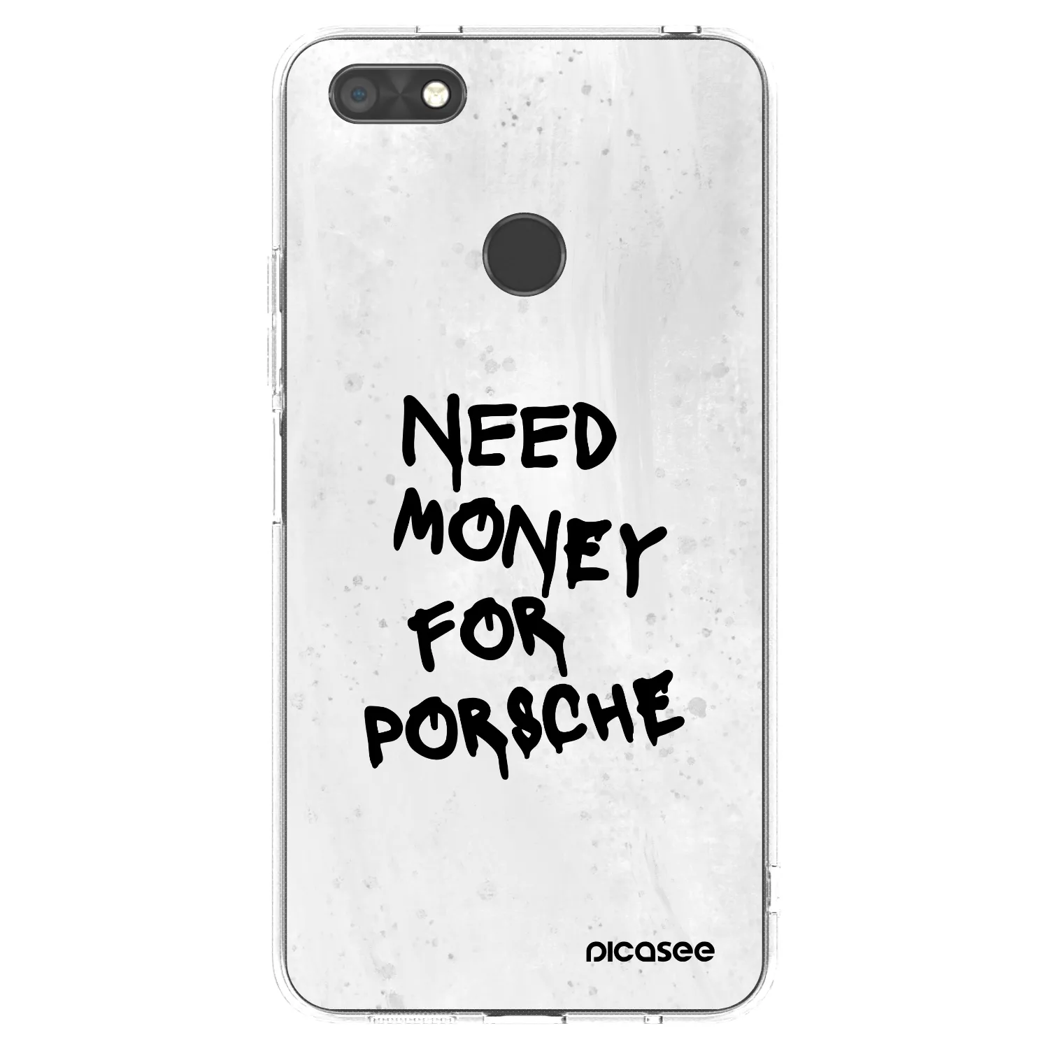 Picasee Huawei P9 Lite Mini Hülle - Transparentes Silikon - White Dollar