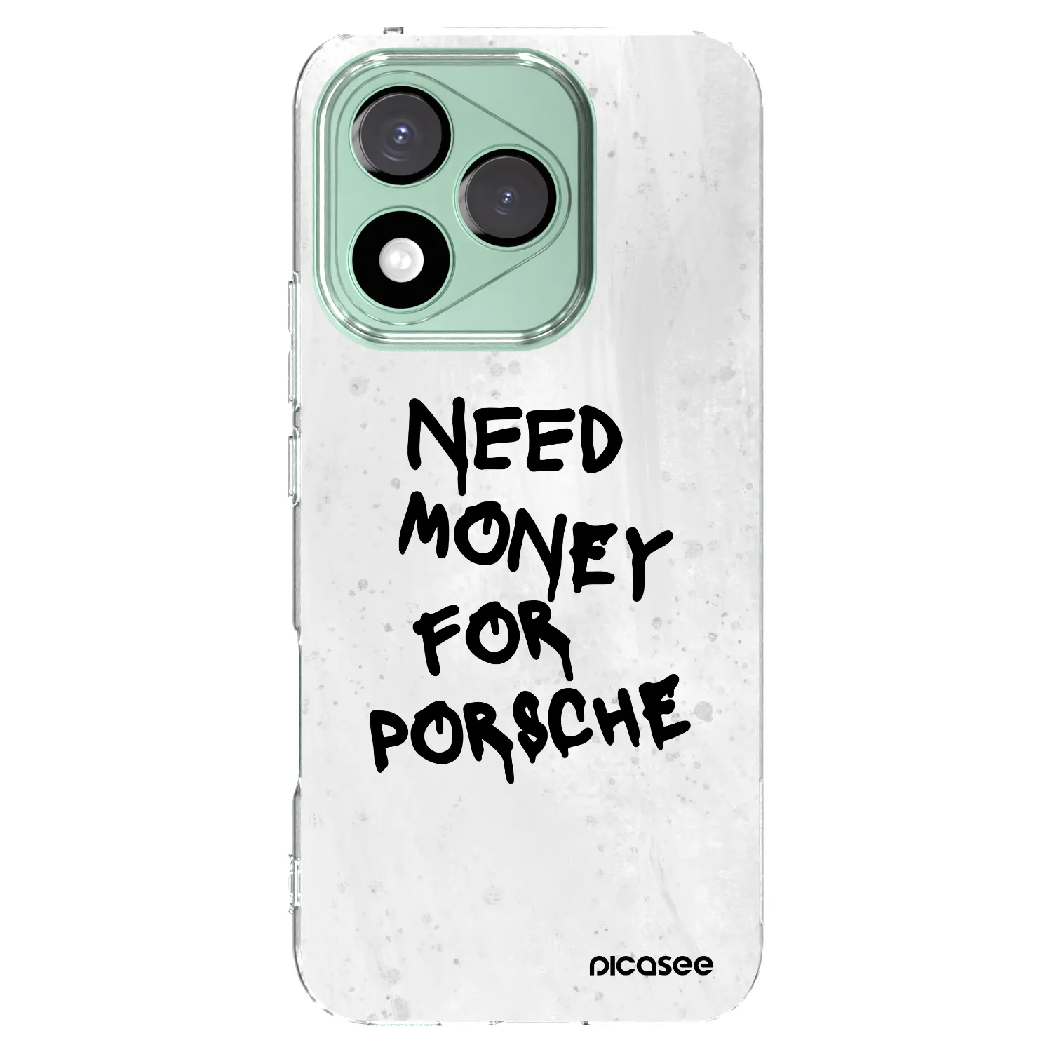 Picasee Honor 400 Lite 5G Hülle - Transparentes Silikon - White Dollar