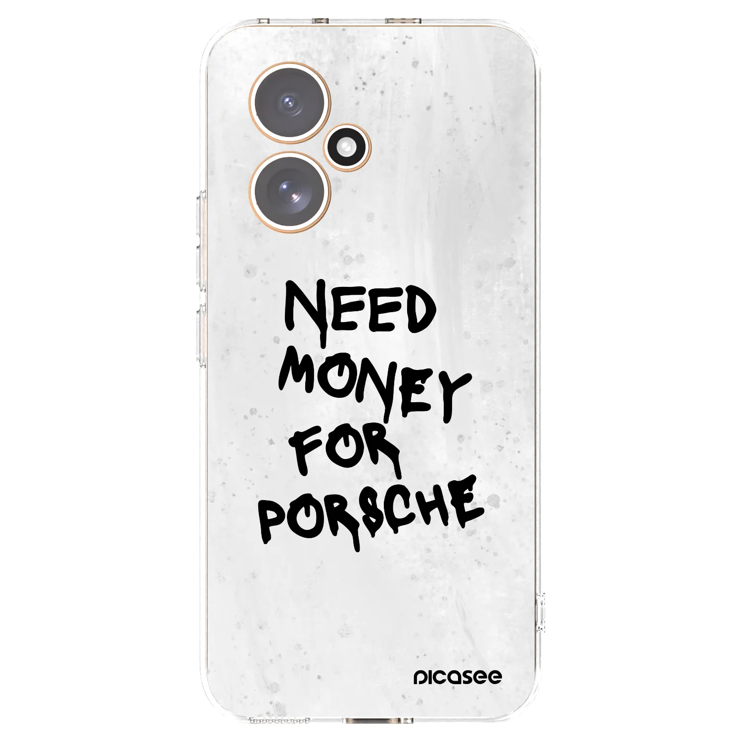 Picasee Honor 400 5G Hülle - Transparentes Silikon - White Dollar