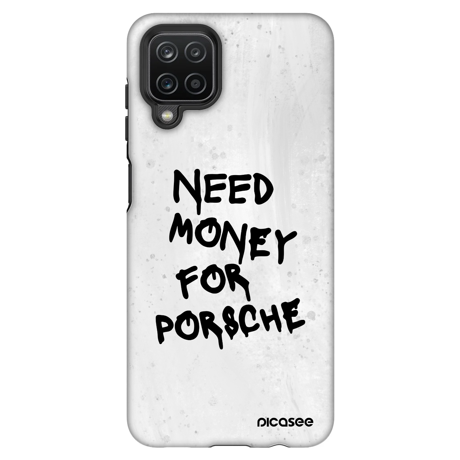Picasee Fashion Case für Samsung Galaxy A12 A125F - White Dollar