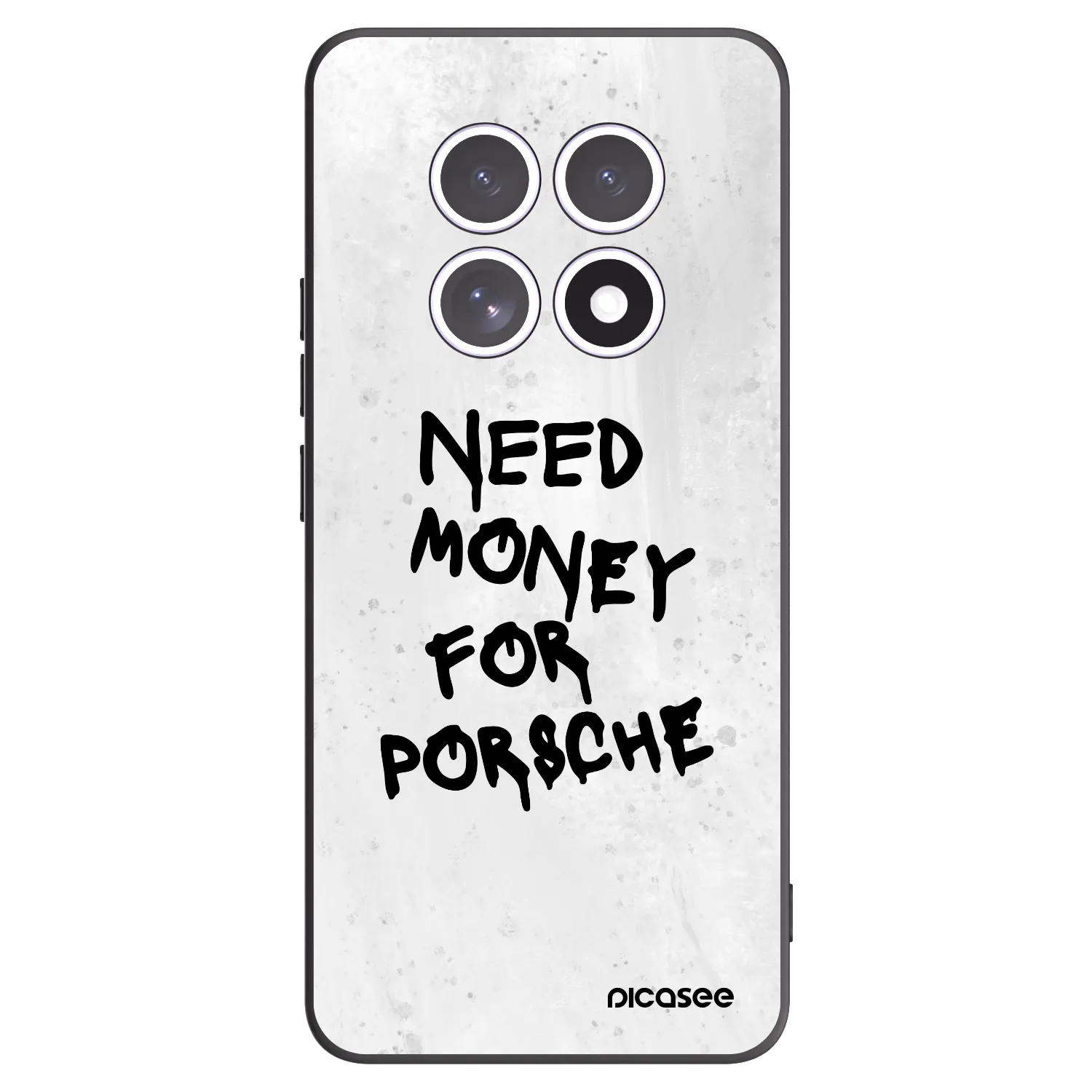 Picasee Xiaomi Redmi Note 15 5G Hülle - Schwarzes Silikon - White Dollar