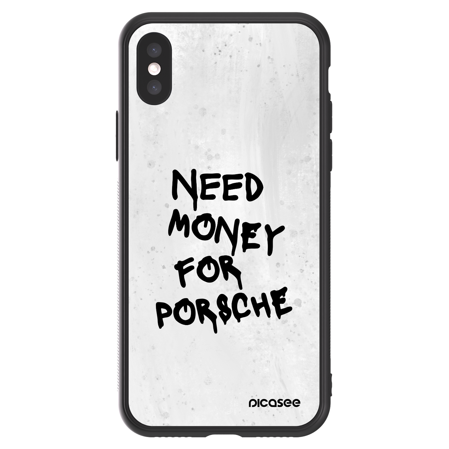 Picasee ULTIMATE CASE für Apple iPhone X/XS - White Dollar