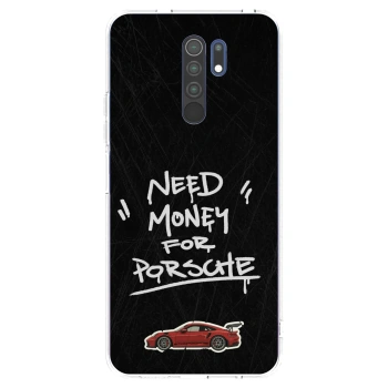 Picasee Xiaomi Redmi 9 Hülle - Transparentes Silikon - Dark Racer