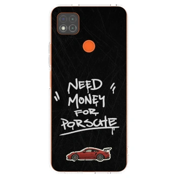 Picasee Xiaomi Redmi 9C Hülle - Transparentes Silikon - Dark Racer