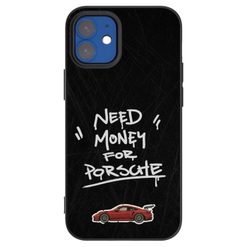 Picasee Apple iPhone 12 mini Hülle - Schwarzes Silikon - Dark Racer