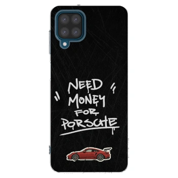 Picasee Samsung Galaxy A12 A125F Hülle - Transparentes Silikon - Dark Racer