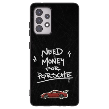 Picasee Samsung Galaxy A52 5G A525F Hülle - Schwarzes Silikon - Dark Racer