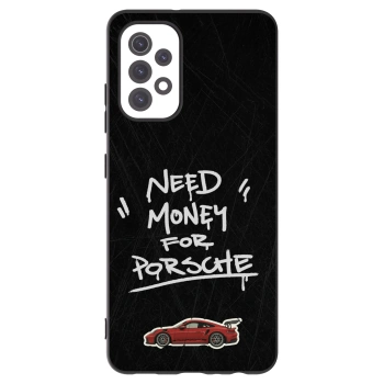 Picasee Samsung Galaxy A32 5G A326B Hülle - Schwarzes Silikon - Dark Racer