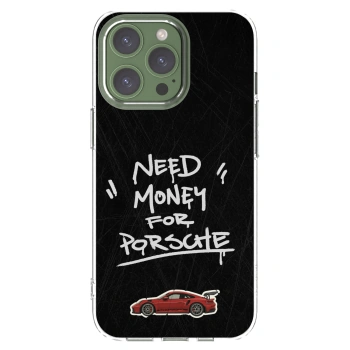 Picasee Apple iPhone 13 Pro Hülle - Transparentes Silikon - Dark Racer