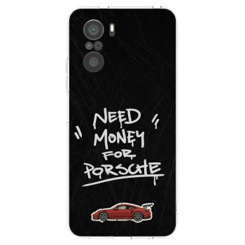 Picasee Xiaomi Poco F3 Hülle - Transparentes Silikon - Dark Racer