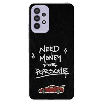 Picasee Samsung Galaxy A32 4G SM-A325F Hülle - Transparentes Silikon - Dark Racer