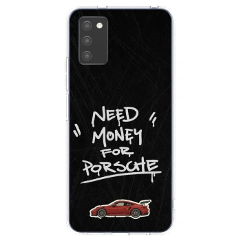 Picasee Samsung Galaxy A02s A025G Hülle - Transparentes Silikon - Dark Racer