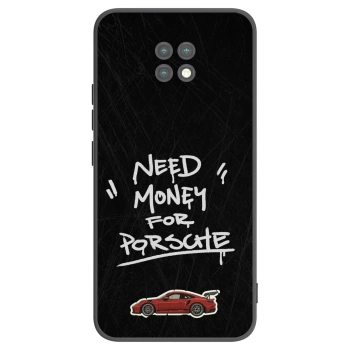 Picasee Xiaomi Redmi Note 9T Hülle - Schwarzes Silikon - Dark Racer