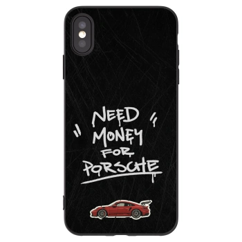 Picasee Apple iPhone XS Max Hülle - Schwarzes Silikon - Dark Racer