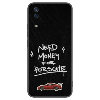 Picasee Vivo Y11s Hülle - Schwarzes Silikon - Dark Racer