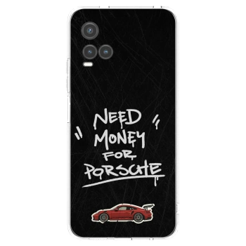 Picasee Vivo Y33s Hülle - Transparentes Silikon - Dark Racer