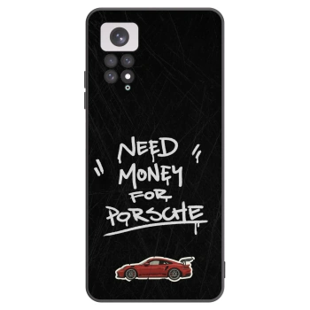 Picasee Xiaomi Redmi Note 11 Hülle - Schwarzes Silikon - Dark Racer