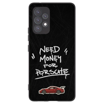 Picasee Samsung Galaxy A53 5G A536 Hülle - Schwarzes Silikon - Dark Racer