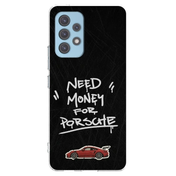 Picasee Samsung Galaxy A53 5G A536 Hülle - Transparentes Silikon - Dark Racer