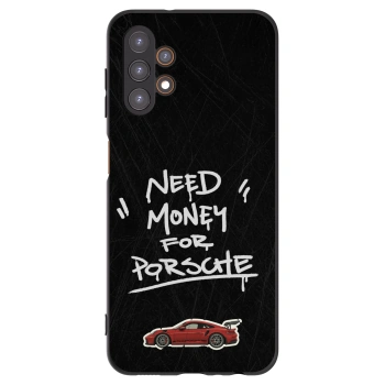 Picasee Samsung Galaxy A13 4G A135 Hülle - Schwarzes Silikon - Dark Racer