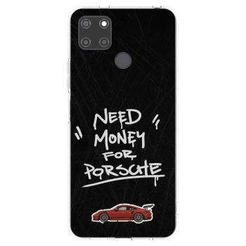 Picasee Realme C21Y Hülle - Transparentes Silikon - Dark Racer