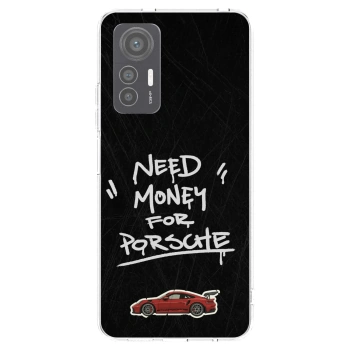 Picasee Xiaomi 12 Lite Hülle - Transparentes Silikon - Dark Racer