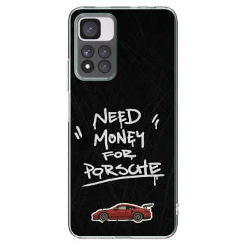 Picasee Xiaomi Redmi Note 11 Pro+ 5G Hülle - Transparentes Silikon - Dark Racer