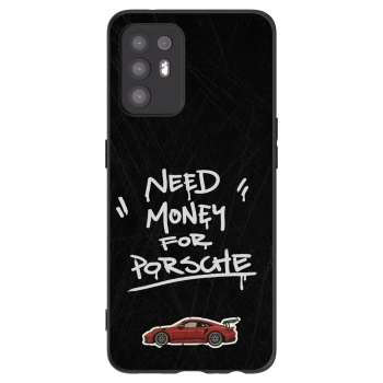 Picasee OPPO A94 5G Hülle - Schwarzes Silikon - Dark Racer