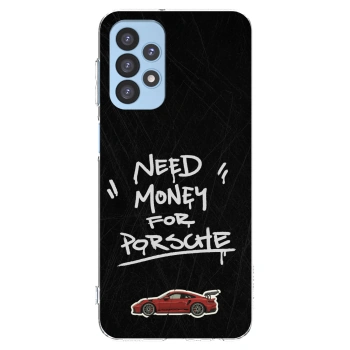 Picasee Samsung Galaxy A23 A235F 4G Hülle - Transparentes Silikon - Dark Racer
