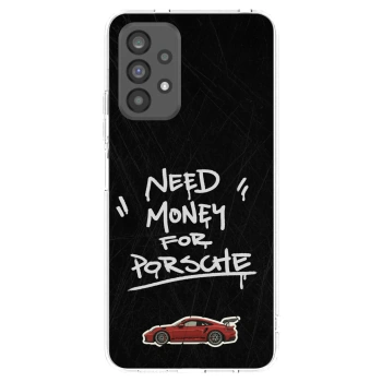 Picasee Samsung Galaxy A73 5G Hülle - Transparentes Silikon - Dark Racer