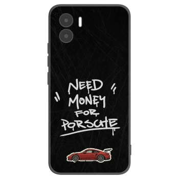 Picasee Xiaomi Redmi A1 Hülle - Schwarzes Silikon - Dark Racer
