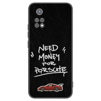 Picasee Xiaomi Redmi Note 11S 5G Hülle - Schwarzes Silikon - Dark Racer