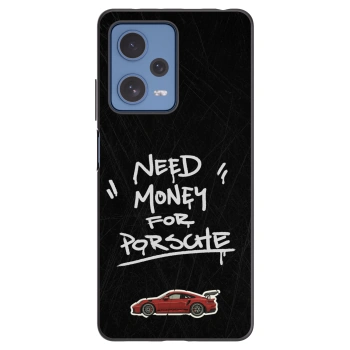 Picasee Xiaomi Redmi Note 12 Pro 5G Hülle - Schwarzes Silikon - Dark Racer