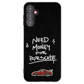 Picasee Samsung Galaxy A14 5G A146P Hülle - Schwarzes Silikon - Dark Racer