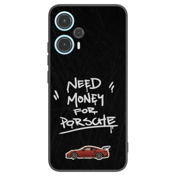 Picasee Xiaomi Poco F5 Hülle - Schwarzes Silikon - Dark Racer